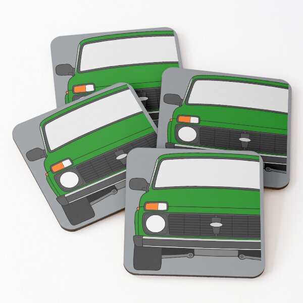 Item preview, Lada Niva Legend 4x4 taiga green color designed and sold by EdimDesign.