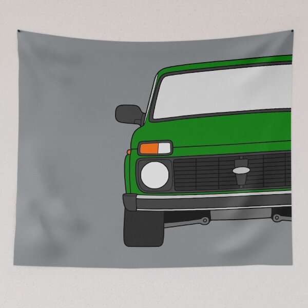 Item preview, Lada Niva Legend 4x4 taiga green color designed and sold by EdimDesign.