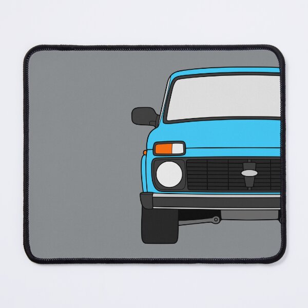 Item preview, Lada Niva Legend 4x4 taiga adriatic blue color designed and sold by EdimDesign.