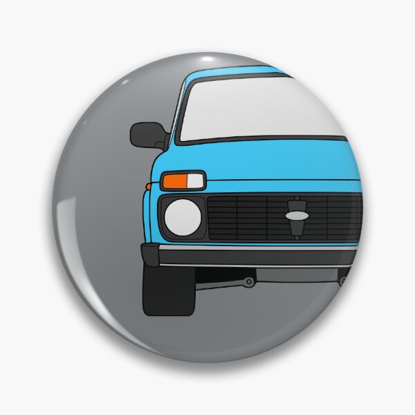 Item preview, Lada Niva Legend 4x4 taiga adriatic blue color designed and sold by EdimDesign.