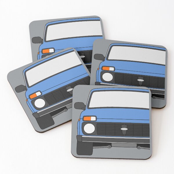 Item preview, Lada Niva Legend 4x4 taiga valentina blue color designed and sold by EdimDesign.