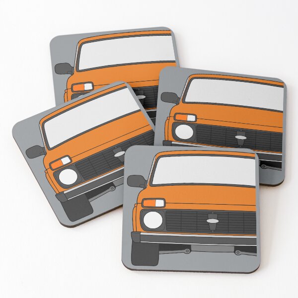 Item preview, Lada Niva Legend 4x4 taiga orange color designed and sold by EdimDesign.