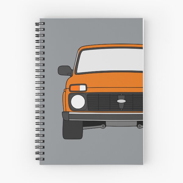 Item preview, Lada Niva Legend 4x4 taiga orange color designed and sold by EdimDesign.