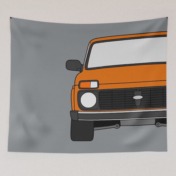 Item preview, Lada Niva Legend 4x4 taiga orange color designed and sold by EdimDesign.