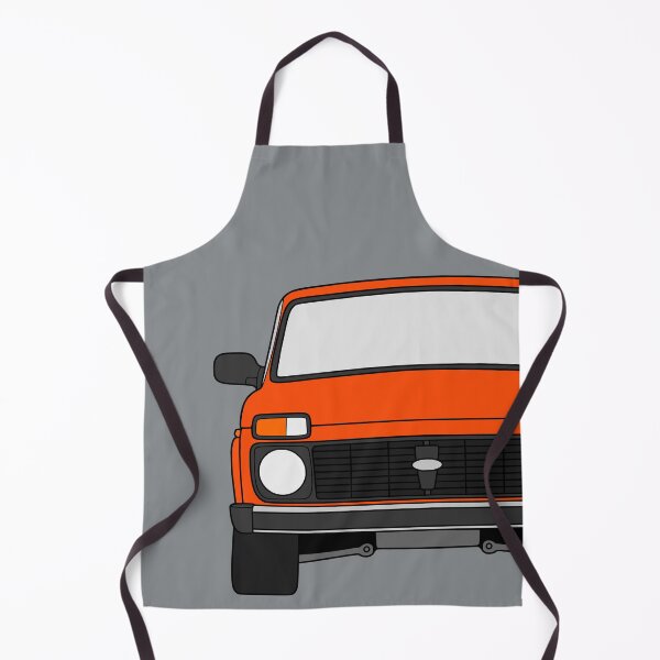 Item preview, Lada Niva Legend 4x4 taiga bright orange color designed and sold by EdimDesign.