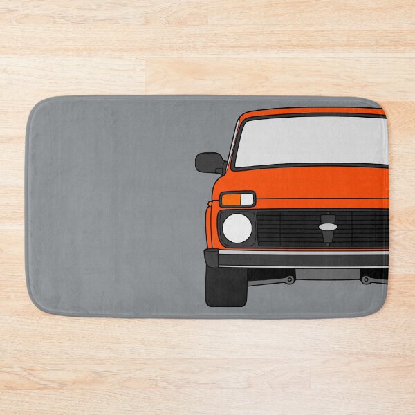 Item preview, Lada Niva Legend 4x4 taiga bright orange color designed and sold by EdimDesign.