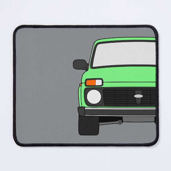 Item preview, Lada Niva Legend 4x4 taiga bright green color designed and sold by EdimDesign.