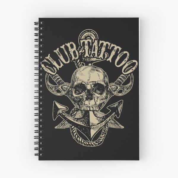 Item preview, Pirate Anchor Club Tattoo designed and sold by ClubTattoo.
