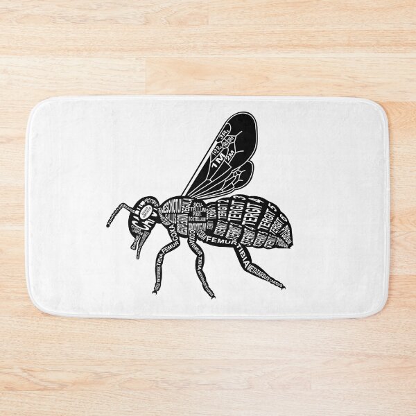 Item preview, bee skeleton designed and sold by WortAnatomie.