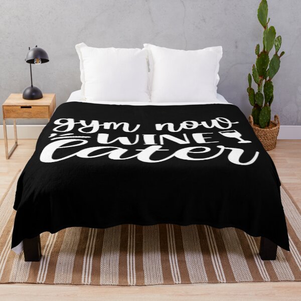 Item preview, Gym now wine later designed and sold by phassystore.