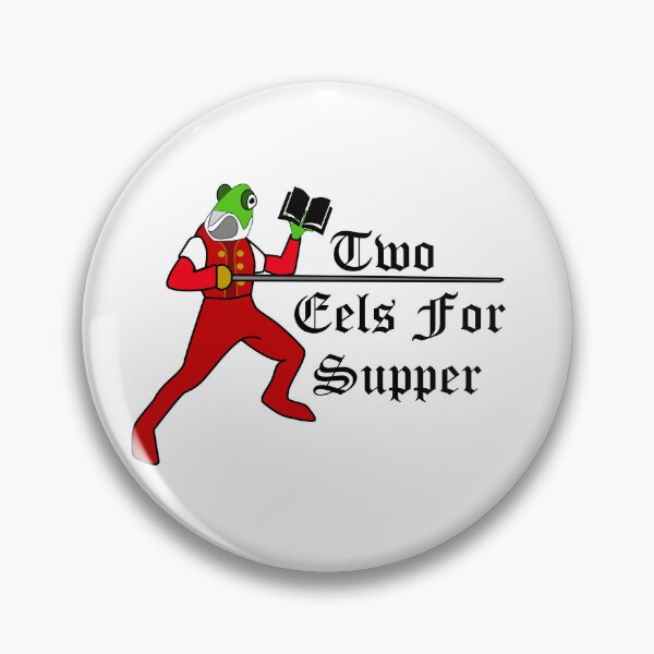 Item preview, Gerard Two Eels for Supper designed and sold by trainedspade.