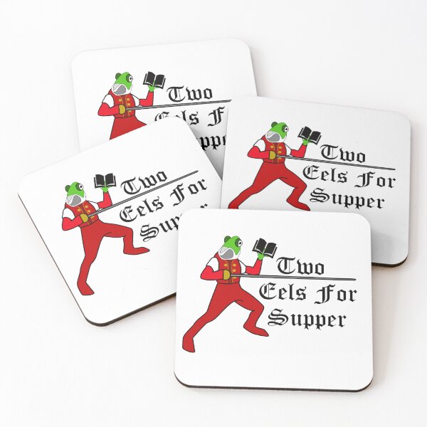 Item preview, Gerard Two Eels for Supper designed and sold by trainedspade.