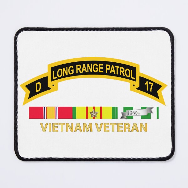 Item preview, Army - Troop D 17th Cav Long Range Patrol Vietnam Vet w VN SVC designed and sold by Military Insignia Products.