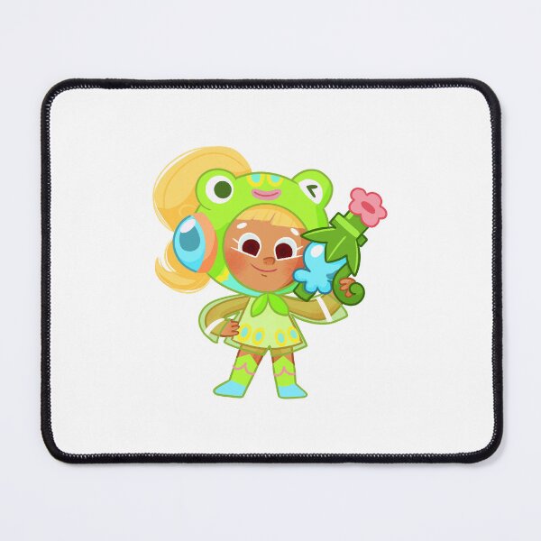 Item preview, Pink choco cookie (frog) designed and sold by humankraft.