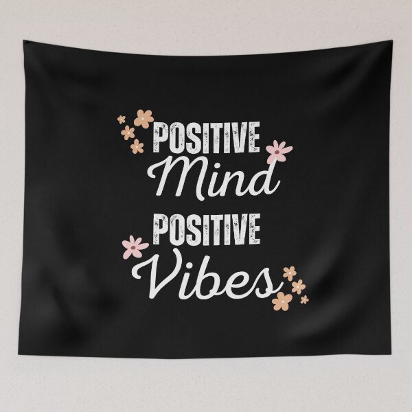 Item preview, Positive mind positive vibes | Motivational quotes designed and sold by Shambusiness.