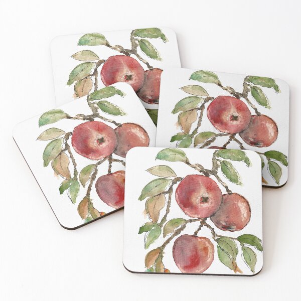 Item preview, Waterclolor Apples designed and sold by GinaModernArt.