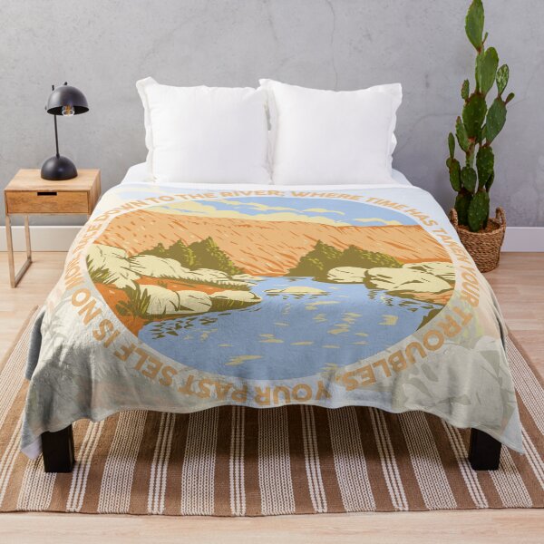 Item preview, Race down to the river; where time has taken your troubles- Agua designed and sold by studioarchive.