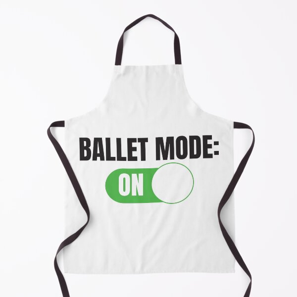 Item preview, Ballet Mode: ON (For Light Background) designed and sold by thecatcouch.
