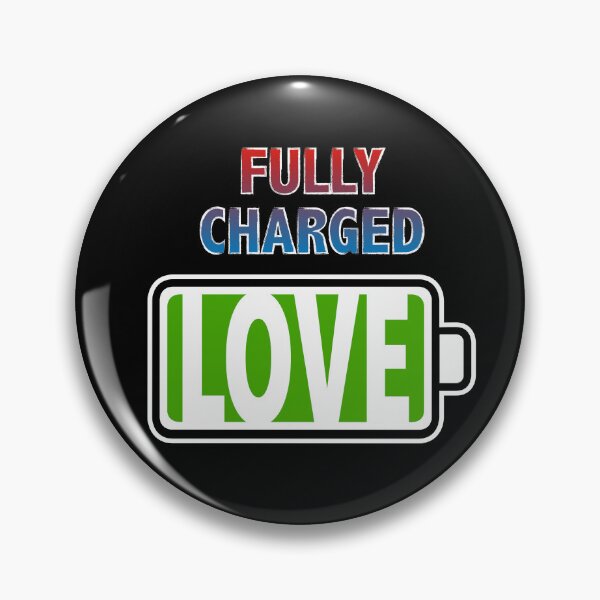 Item preview, Fully Charged with Love designed and sold by Moodific.
