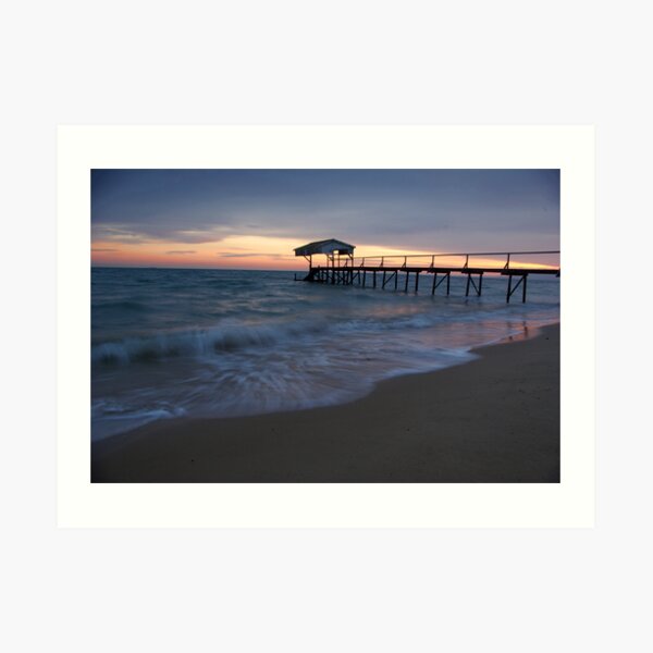 Tideways Jetty Sorrento Art Print