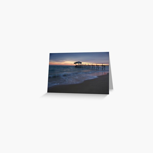 Tideways Jetty Sorrento Greeting Card