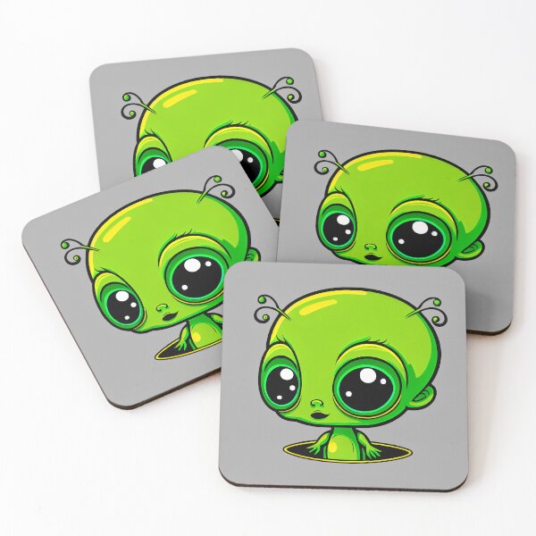 Item preview, Cute little green Alien designed and sold by Gert Street.