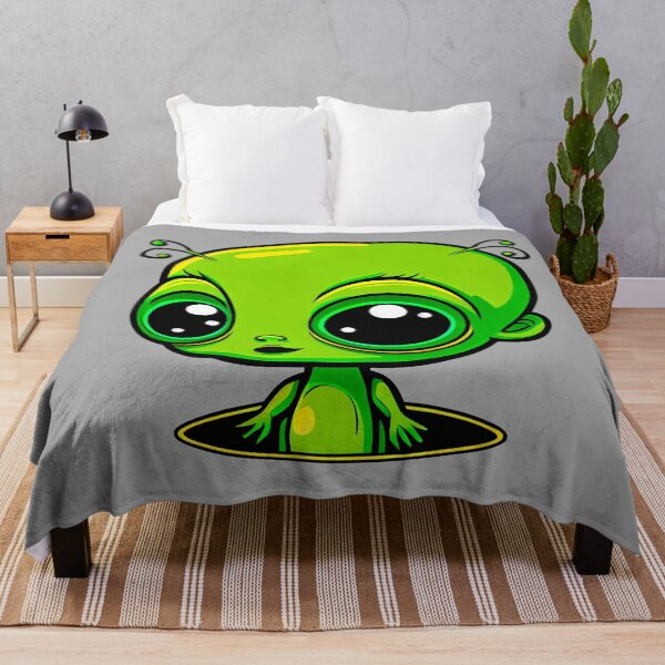 Item preview, Cute little green Alien designed and sold by Gert Street.