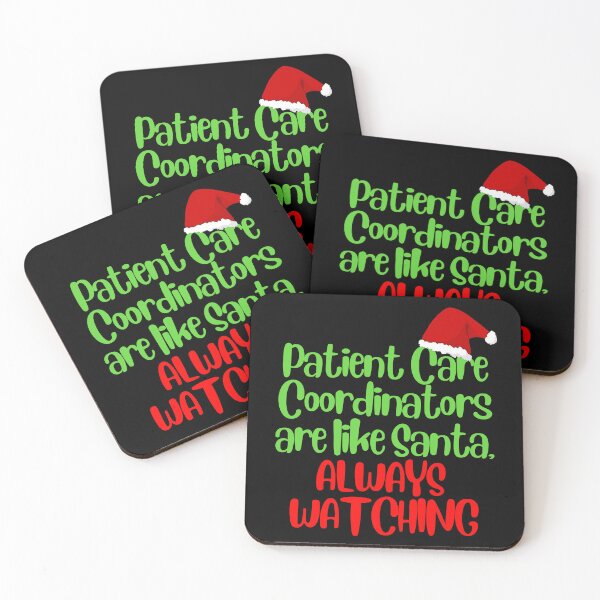 Item preview, Patient Care Coordinators Christmas - Patient Care Coordinators Are Like Santa, Always Watching designed and sold by SunfullyYours.