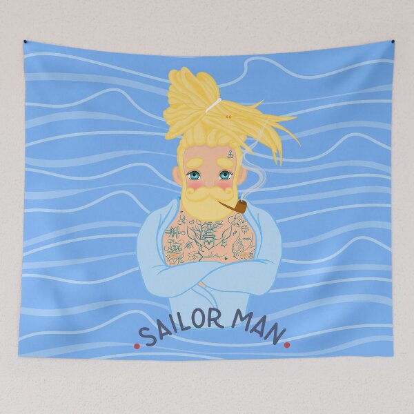 Item preview, SAILOR MAN designed and sold by MAYRA PEREZ.