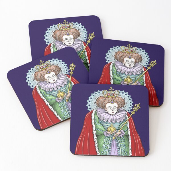 Item preview, Queen Elizabeth I (Design 2) designed and sold by MacKaycartoons.