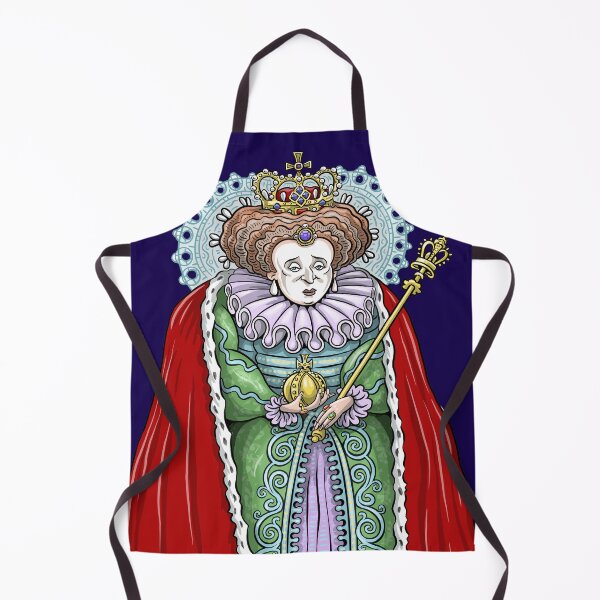Item preview, Queen Elizabeth I (Design 2) designed and sold by MacKaycartoons.