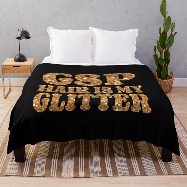 Artikelvorschau, GSP Hair Is My Glitter Cute Dog Lovers entworfen und verkauft von funnyguy.