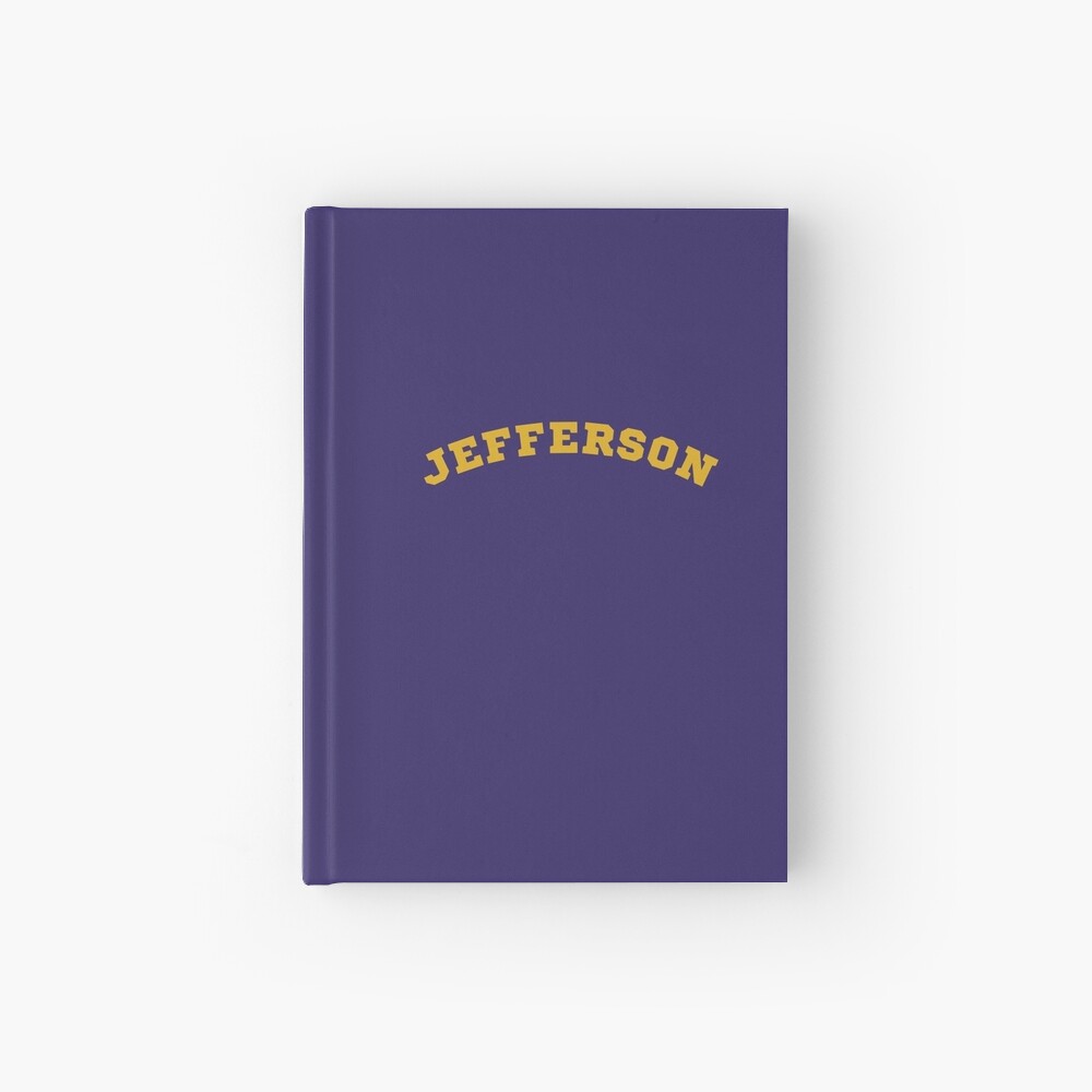 Justin Jefferson Youth Jersey Spiral Notebook for Sale by Jalib