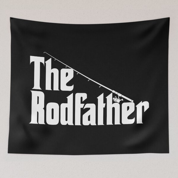 Item preview, The Rodfather, Fishing Dad, Fisherman Dad, Bass Fishing designed and sold by svectormonster.