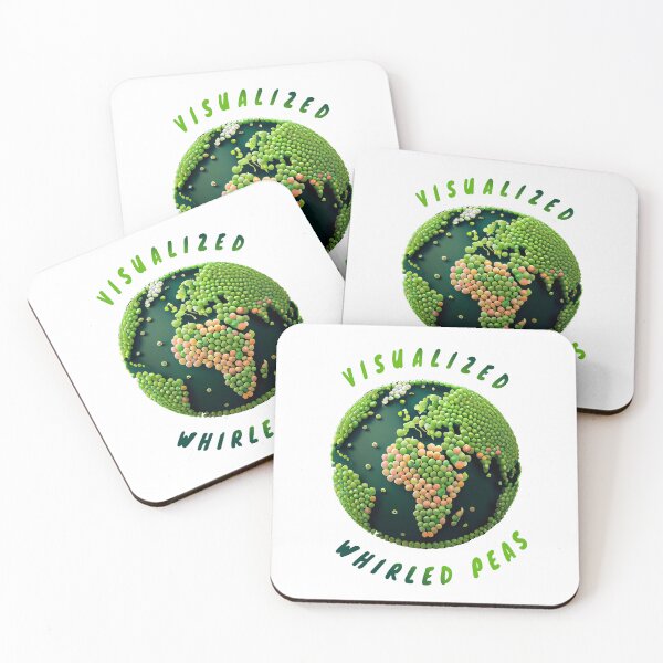Item preview, Visualized Whirled Peas designed and sold by ehartstudio.