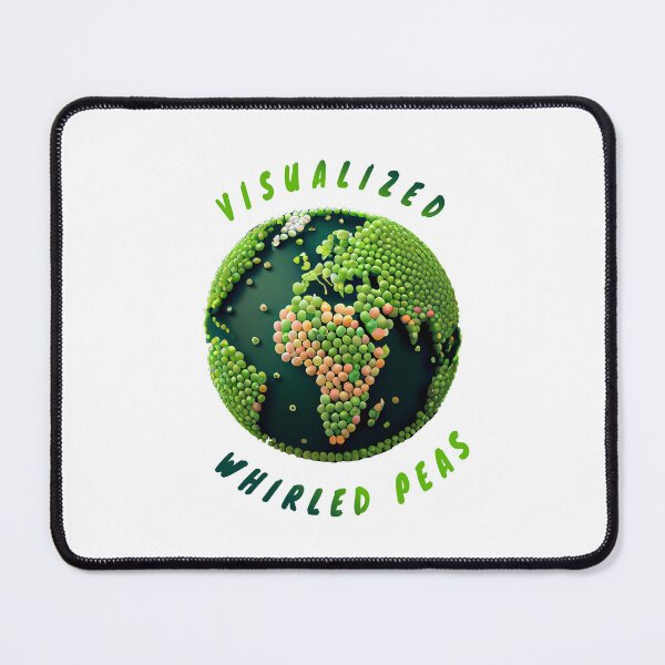 Item preview, Visualized Whirled Peas designed and sold by ehartstudio.