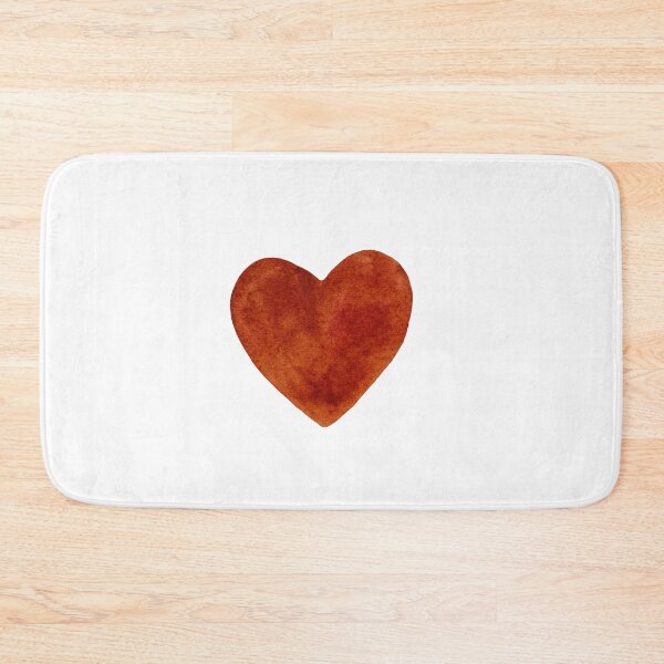 Item preview, Heart red a watercolor illustration hand drawn  designed and sold by Yana Mustafina | Boho Soulful Designs.