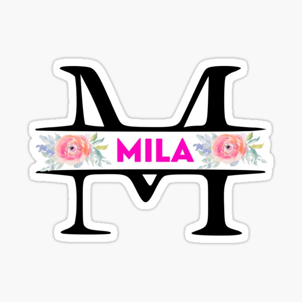  Mila Name Funny Fake Definition Design Meme Mila Funny Fake  Definition Women, Girl, Baby Name Throw Pillow, 16x16, Multicolor : Home &  Kitchen