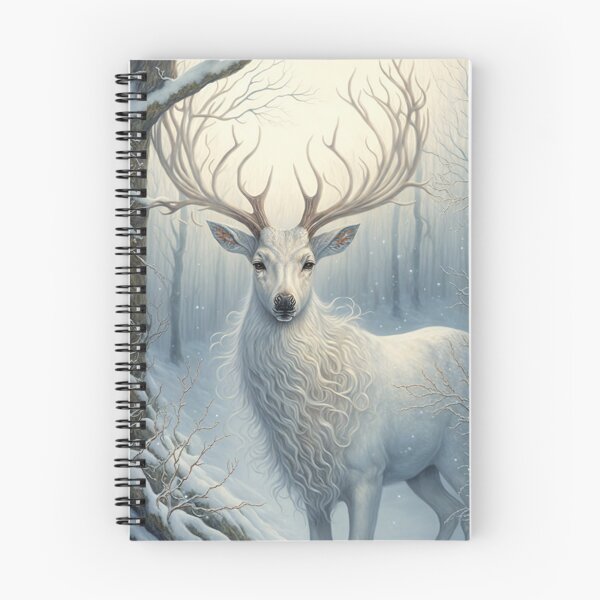 Item preview, The white deer designed and sold by VisionaryAI.