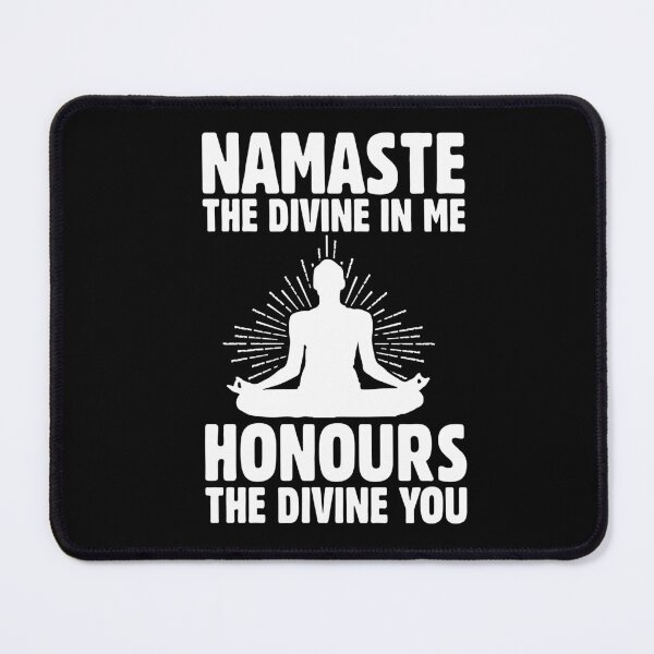 Item preview, Namaste The Divine In Me Honours The Divine You designed and sold by GrumpyDadCo.