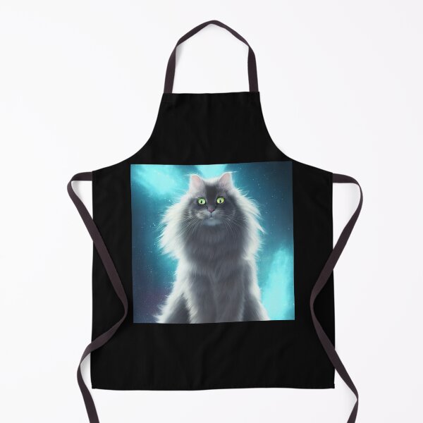 Item preview, Maine coone cat form of light from the nebula cat in space meow digital design designed and sold by ValleyDream.