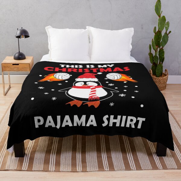 Item preview, This is my Christmas Pajama Volleyball | Merry Christmas Funny Pajama Costumes | Gifts for Christmas and Volleyball Lovers designed and sold by ThanksVibe.