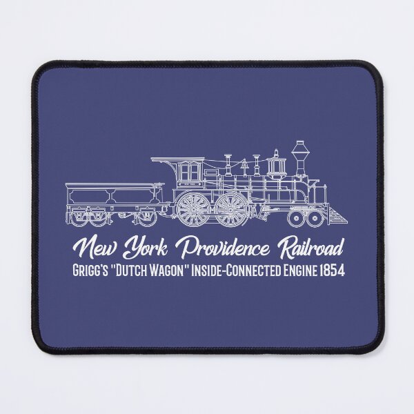 Item preview, Griggs 1854 New York Providence Railroad Steam Locomotive Blueprint Diagram Gift designed and sold by Maljonic.