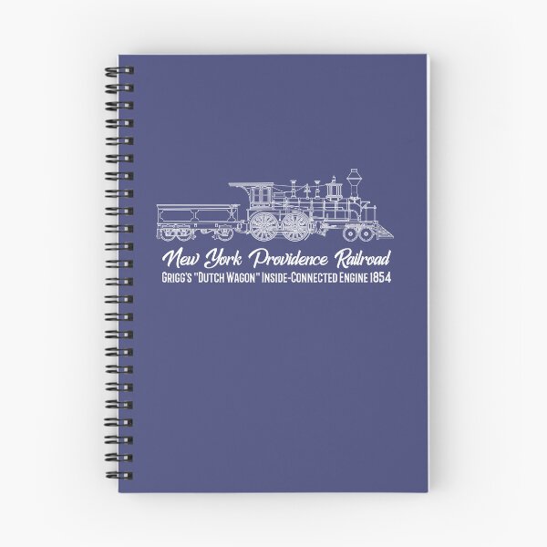 Item preview, Griggs 1854 New York Providence Railroad Steam Locomotive Blueprint Diagram Gift designed and sold by Maljonic.