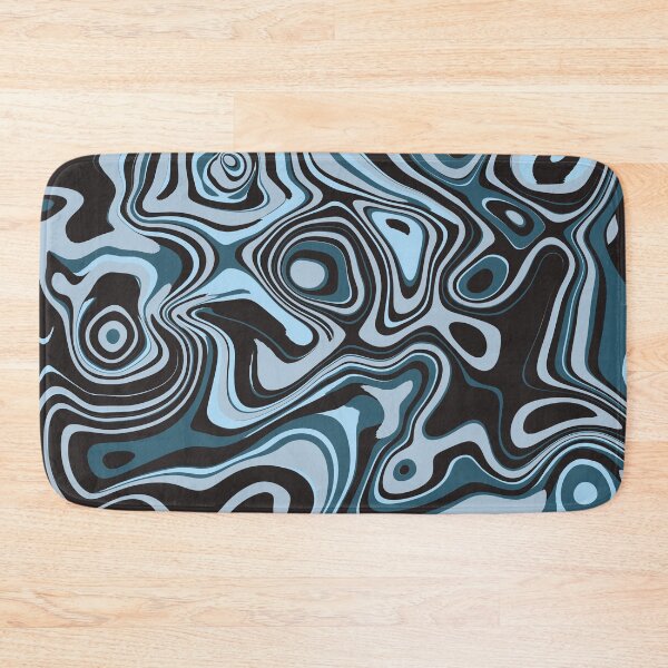 Item preview, Long Winter Night Abstract Liquid Pattern designed and sold by CorvusNyx.