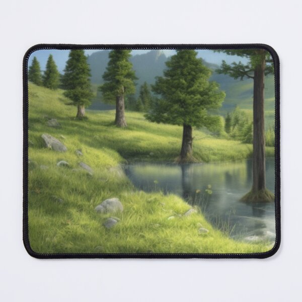 Item preview, Flooded hallow digital artwork designed and sold by CottagePop.