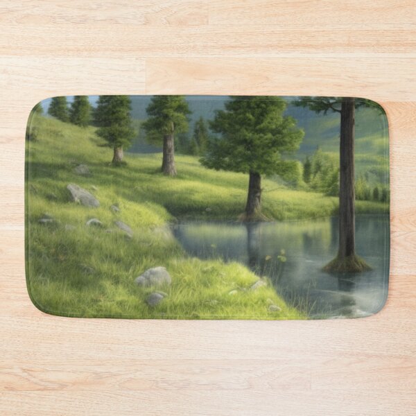 Item preview, Flooded hallow digital artwork designed and sold by CottagePop.
