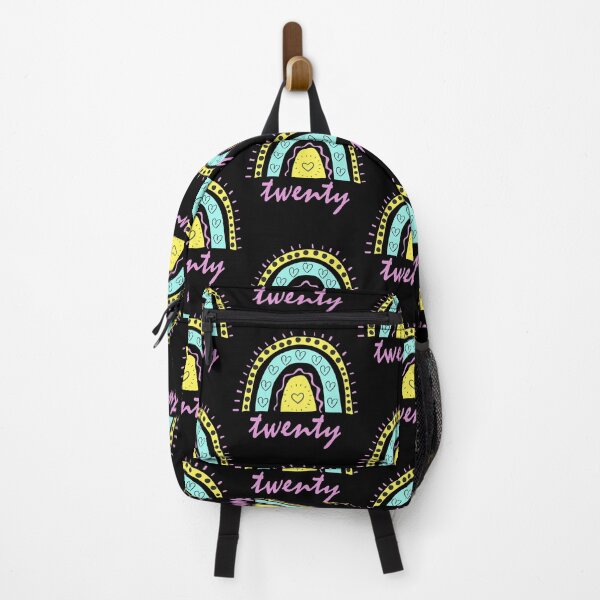 Item preview, Twenty Year Old Twentieth Birthday Cute Fun Doodle Boho Rainbow designed and sold by LadySaltwater.