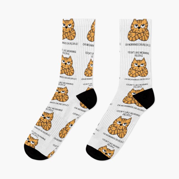Item preview, I don't like morning people or mornings or people designed and sold by Scat the cat.