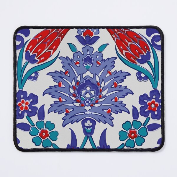 Item preview, Oriental Tile Floral Pattern designed and sold by DeevaValli.